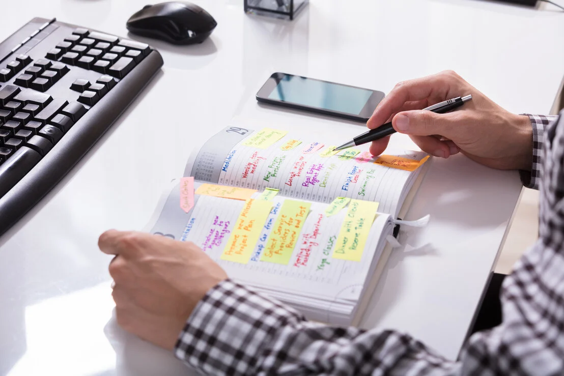 Kalender und Budgetplan